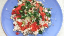 Салата „Табули“ с елда