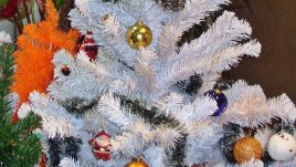 Коледна украса за детска маса