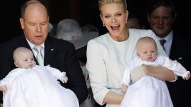 Наследниците на Монако са вече официално кръстени