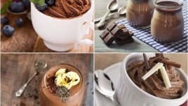 16 рецепти за шоколадов мус и крем