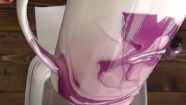 Красива декорация върху чаши