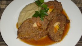 Руло Стефани с картофено пюре