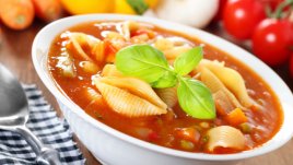 Зеленчукова супа с макарони