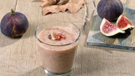 Смокинов шейк с банан и ванилия