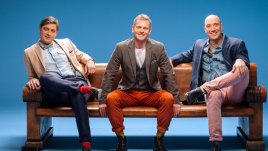 Юлиан Вергов, Захари Бахаров и Владо Карамазов на една сцена