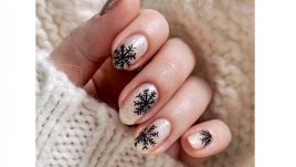 Красиви идеи за зимни маникюри
