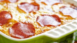 Пица-лазаня с чоризо