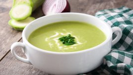 Пюре от тиквички с копър