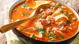 Италианска супа лазаня 