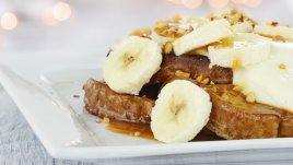Вегански пържени филийки с банан