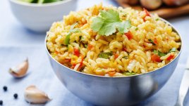 Лесен пикантен къри ориз