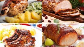 Рецепти за сочно печено свинско 