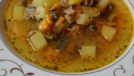 Супа с кайма и зеленчуци