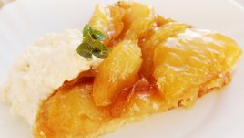 Запечени плодове  с коняк