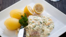 Риба с бял сос