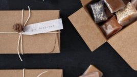 Коледни карамелени бонбони