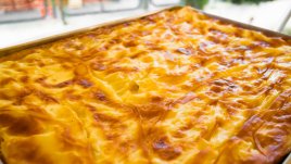 Млечна баница за Илинден