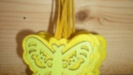 Атрактивна великденска украса от филц