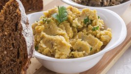 Вегетариански пълнеж за сандвич с нахут