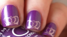 Лилав маникюр – хит за есен-зима 2013-2014