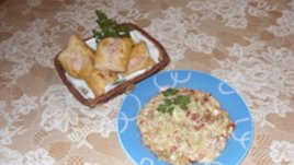 Жарена салата