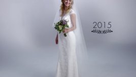 Булчински визии през последните 100 години (видео)