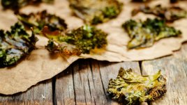 Веган чипс от къдраво зеле