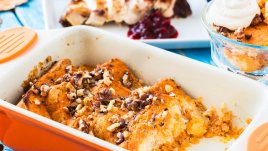 Тиквен пай с френски тост