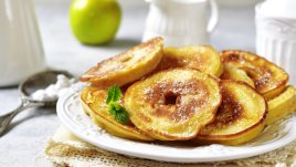 Панирани ябълки