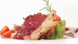 Агнешко с малинов сос