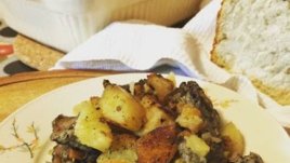 Мусака с дробчета