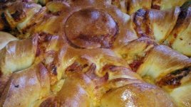 Лесна пица слънце