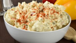 Картофена салата с дресинг