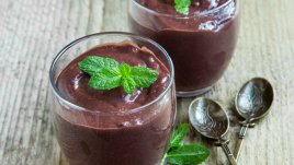 Пудинг с шоколад и авокадо