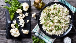 Салата с печен карфиол