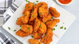 Пилешки хапки на фурна с пармезан