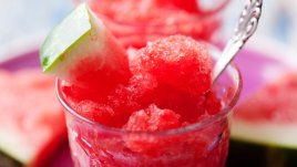 Ледено сорбе от диня