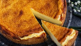 Лесен чийзкейк с маскарпоне и крема сирене