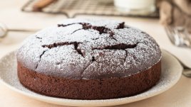 Маслен шоколадов кекс 