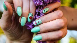 Дизайни в маникюра за пролетта