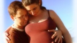 Бременна и красива