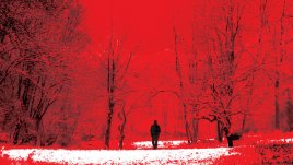 Сред мрачните силуети на западащия провинциален град