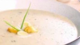 Крем супа с топено сирене