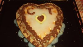 Кекс „Нашето сърце“