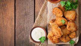 Домашна рецепта за пилешки хапки с корнфлейкс