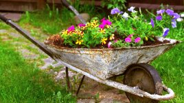 Пролетна декорация за градината