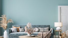 Мебели от кадифе в дома