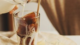 Освежаваща кафе напитка