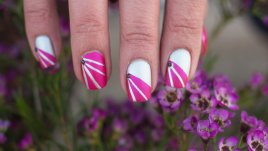 Маникюр в ярки цветове