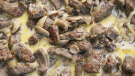 Гъби със сметана